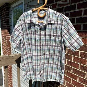 Patagonia Puckerware Plaid Shirt Men's Large